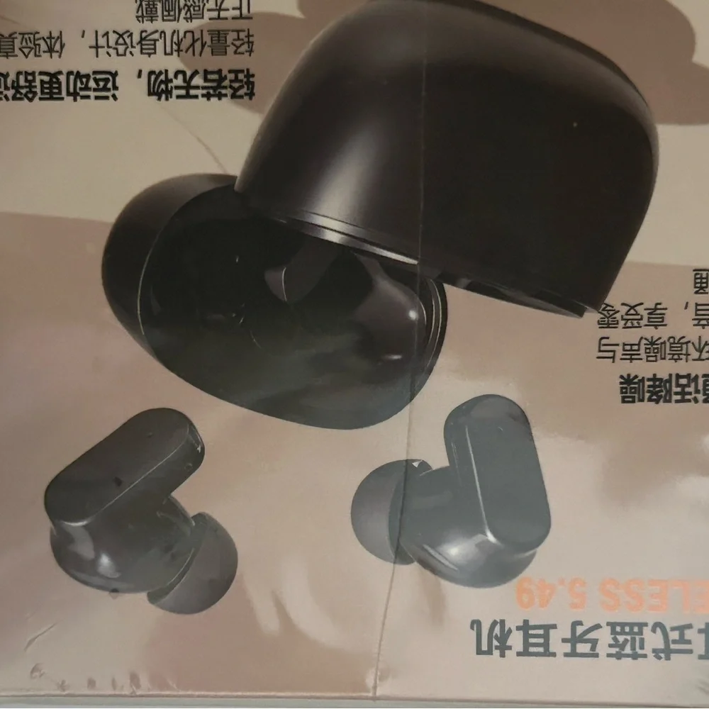 True Wireless Stereo Earphones - Black